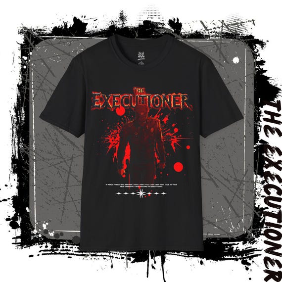 The Executioner T-Shirt, Gangyu Seo tee, Chains and Judgment Shirt, Webtoon Shirt, Manhwa Shirt, Unisex shirt, Gift for Him, Gift for Her