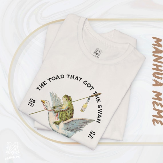 Toad that got the swan meat shirt, Webtoon Meme T-shirt, China Tee, Manhua Tee, Donghua Tee, Gift for Him, Manhua Merch, Manhwa Merch, funny