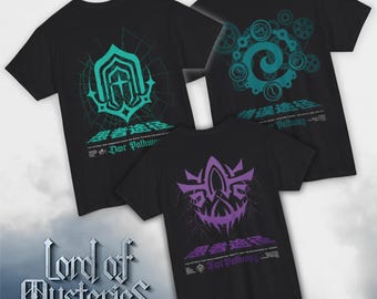 The 3 Pathways of the Lord of Mysteries, Unisex LOTM T-Shirts, Fool Error Door Pathway tees, Klein Moretti & Amon Inspired Shirts, Web Novel