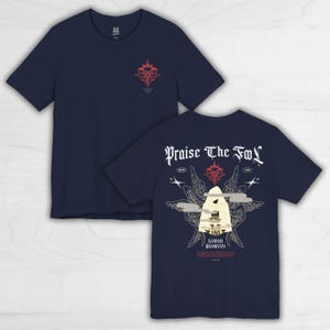 Praise The Fool Unisex T-shirt, Lord Of The Mysteries Shirt, Klein Moretti Tee, Lotm merch, Light Novel T shirt, Anime / Donghua, Gift for x Navy