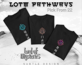 22 Beyonder Pathways Shirt, Lord Of Mysteries Unisex T-shirt, Lotm Graphic tee, Anime, Web Novel Shirts, Donghua Tee, Light Novels, Fan Gift
