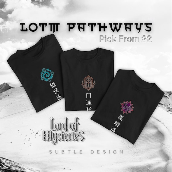 22 Beyonder Pathways Shirt, Lord Of Mysteries Unisex T-shirt, Lotm Graphic tee, Anime, Web Novel Shirts, Donghua Tee, Light Novels, Fan Gift