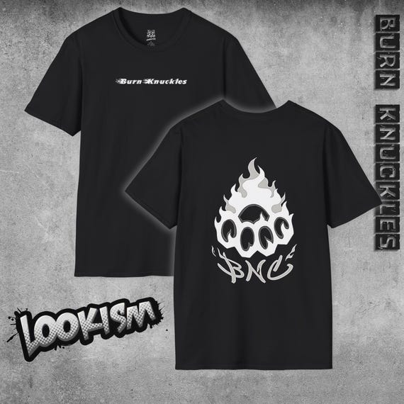 Burn Knuckles Crew T Shirt, Lookism Shirt, Vasco T Shirt, Euntae, Webtoon Tee, Manhwa Graphic Tee, Korean Merch, Unisex Shirt, Gift for Fan