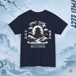 Emei Sect Shirt, 10 Great Sects, Murim, Jianghu, Anime Tee, Manhwa Tee, Webtoon Tee, Gift for Him, Gift for Her, Anime Merch, Manhwa Merch