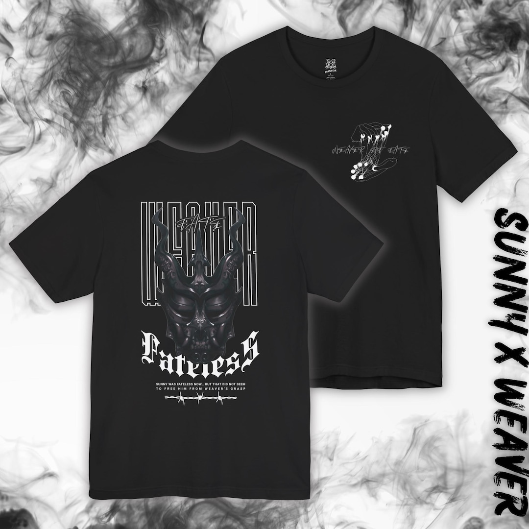 Weaver T-shirt, Sunless Shirt, Shadow Slave Graphic Tee, Fate