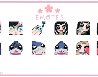Rivals Emotes | Twitch and Discord | Instant Download