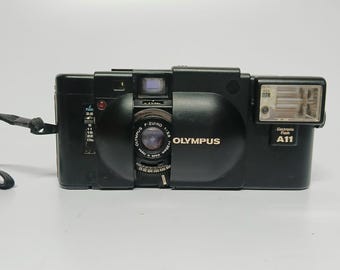 Classic Olympus XA With A16 Flash Ready for You to Add Film