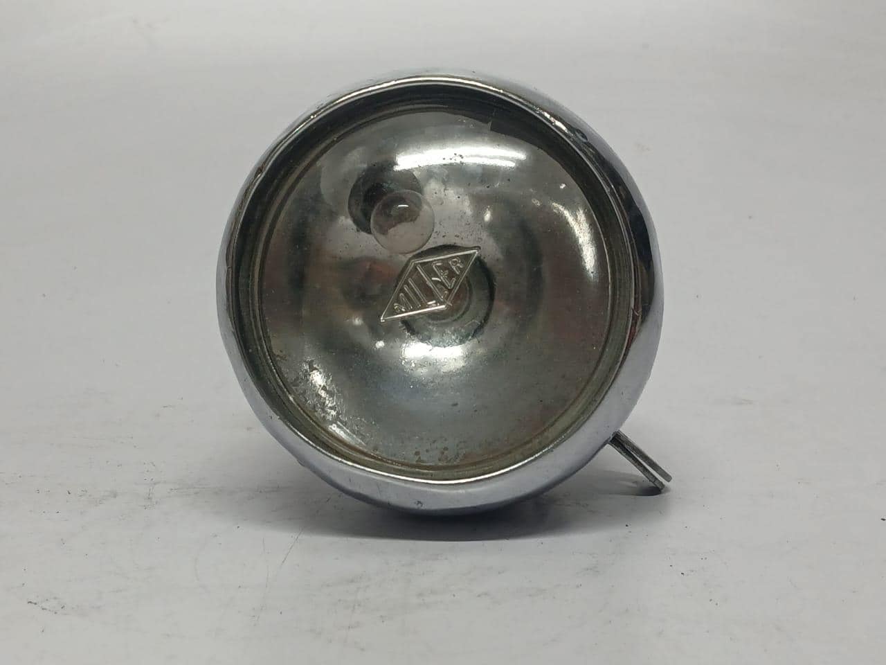 Lampe à Huile De Vélo Antique Parabolic N°3 - G.J. Mfg. & Co Chicago - Années 1800