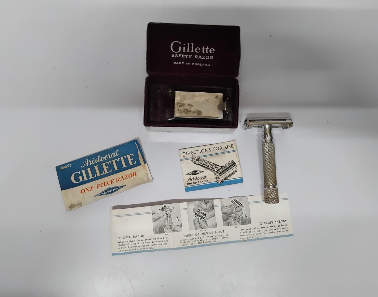 Gillette aristocrat - Etsy 日本
