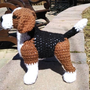 Beagle PDF Crochet Pattern - Digital Download - ENGLISH ONLY