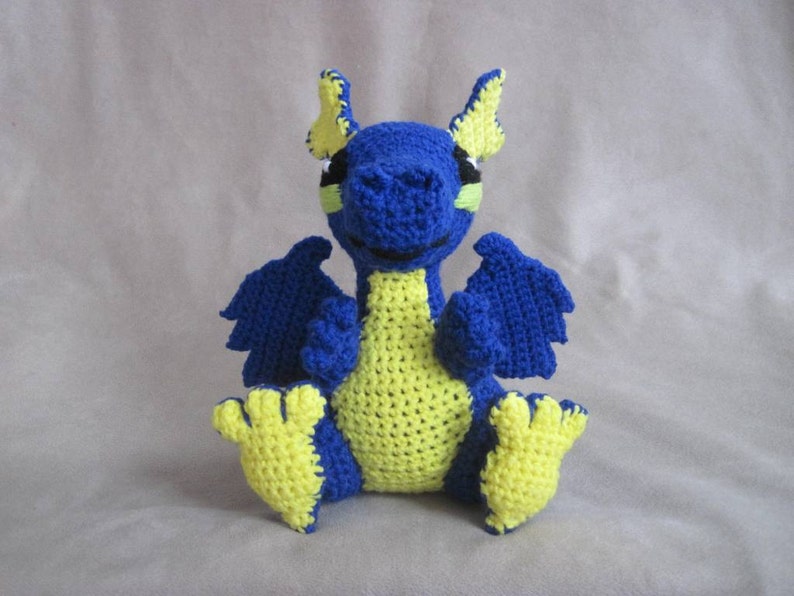 Dragon PDF Crochet Pattern Digital Download ENGLISH ONLY image 4