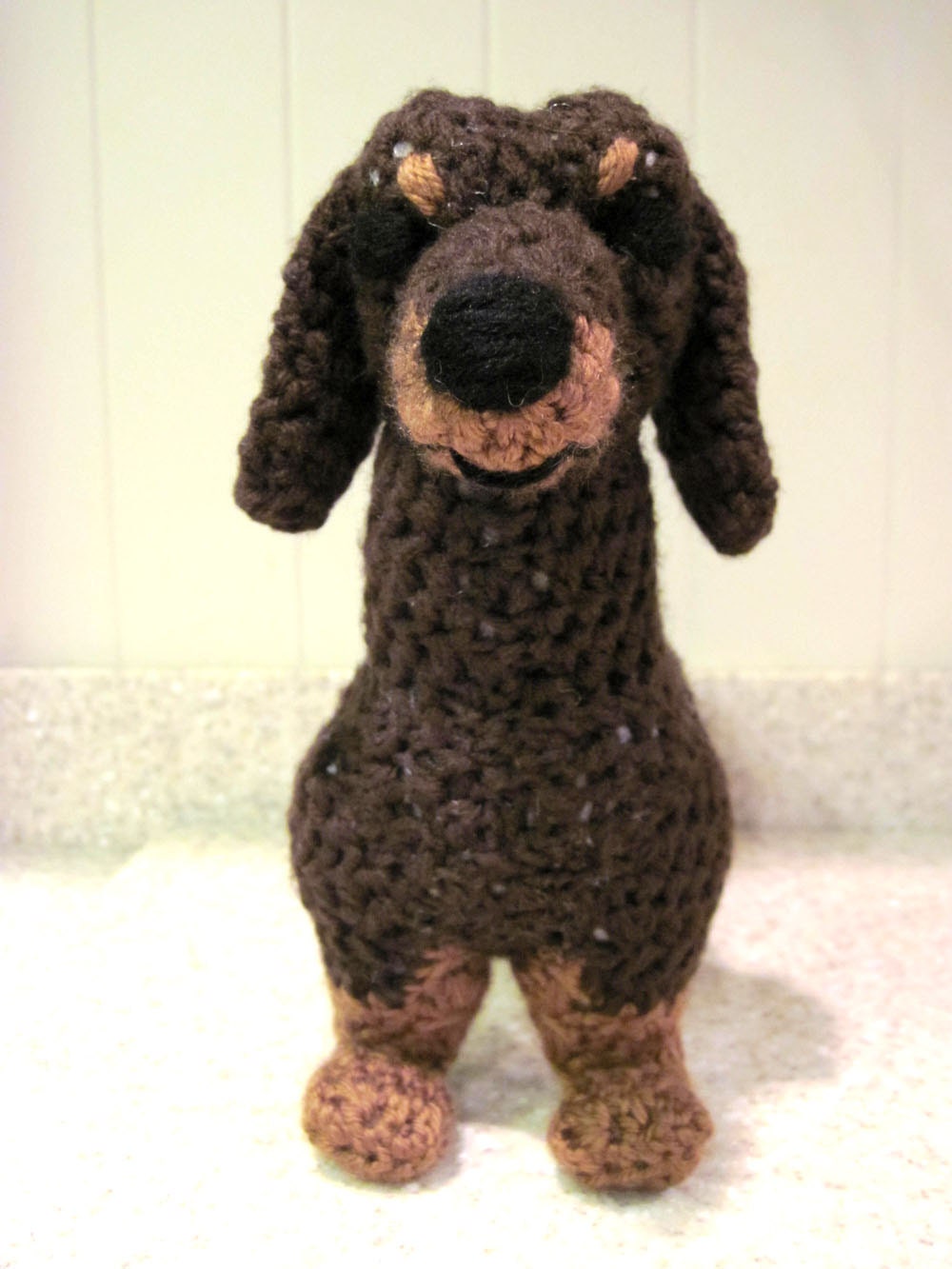 Crocheted Dachshund PDF Pattern Digital Download ENGLISH Etsy UK
