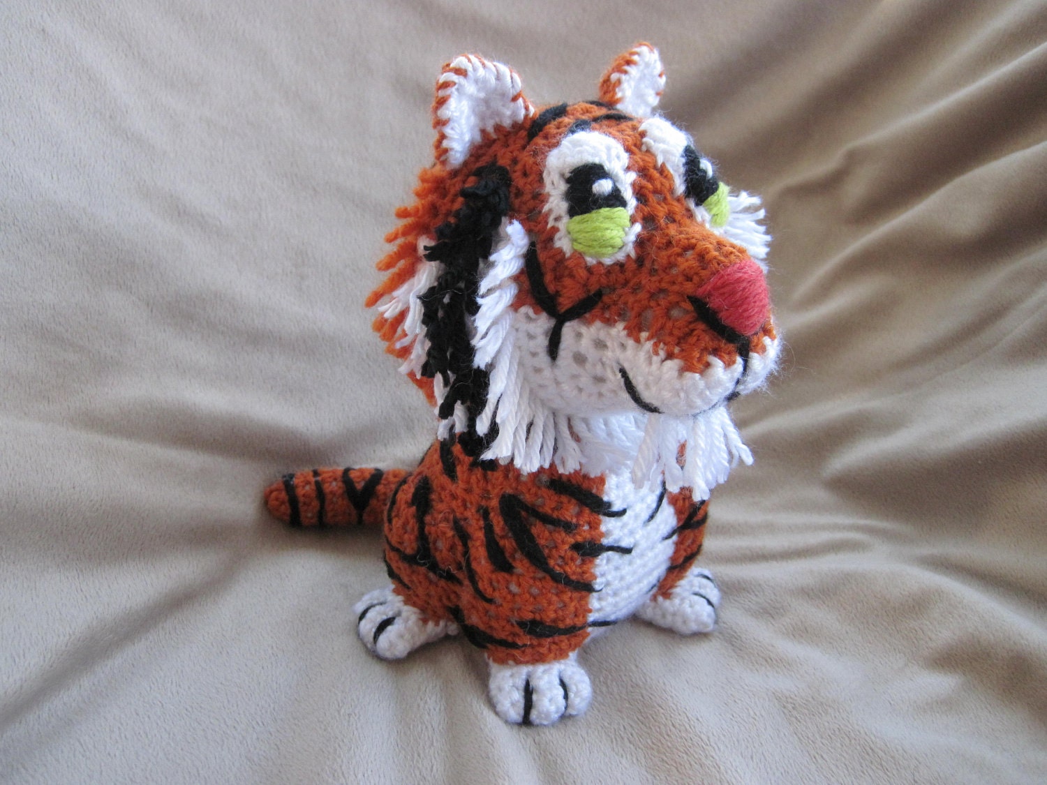 Tiger PDF Crochet Pattern Digital Download ENGLISH ONLY Etsy tiger-pdf-crochet-pattern-digital-download-english-only-etsy