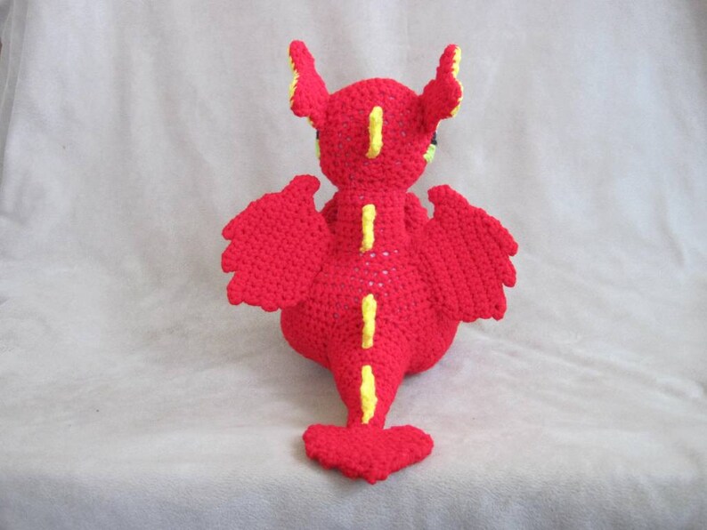 Dragon PDF Crochet Pattern Digital Download ENGLISH ONLY image 3