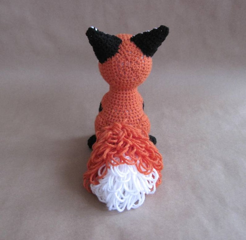 Crocheted Red Fox PDF Pattern Digital Download ENGLISH ONLY image 4