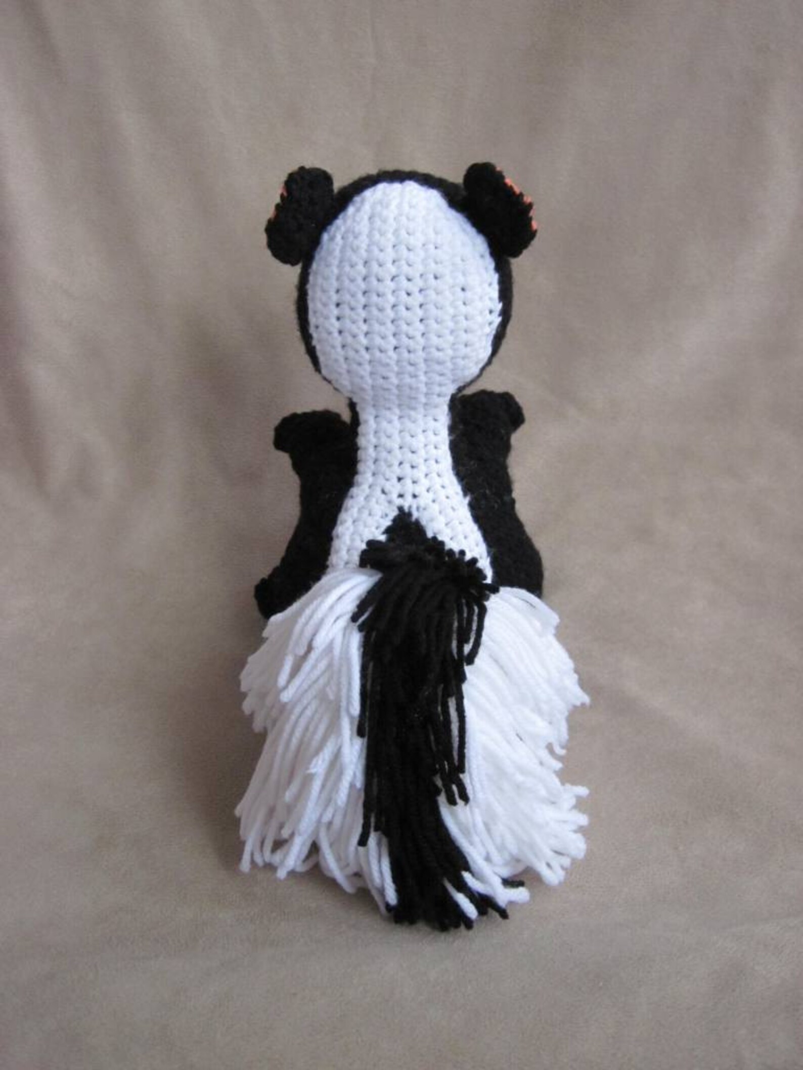 Crocheted Skunk PDF Pattern Digital Download ENGLISH ONLY - Etsy