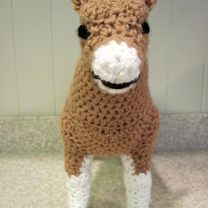 Miniature Horse PDF Crochet Pattern Digital Download ENGLISH ONLY image 3