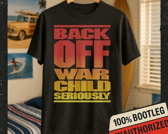 Point Break T-Shirt, Bodhi 'Back Off Warchild' 90s Surf Graphic Tee