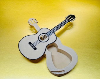 Guitar Pick Holder w/Stand – Mini Guitar Display That Rocks!