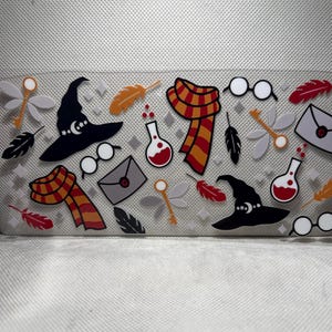 Von Harry Potter inspirierte UVDTF Tumbler Wrap: Zauberer Design