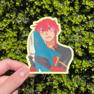 Blaue Lock: Kurona Trans Pride Sticker