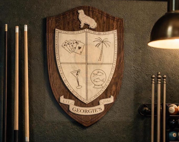 Custom, Made-to-Order Engraved Plaque or Sign – Any Design - Hand-painted Option