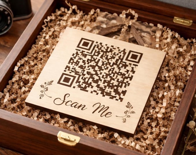 Personalized Audio Message Keepsake | QR Code Voice Recording Gift