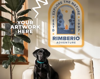 Custom Full Color Printed Business Logo Wall Decal