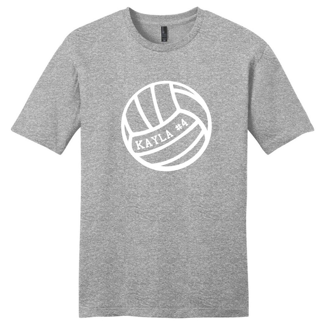 Custom Volleyball Tshirt, Personalized Sports Shirts, Team Spirit