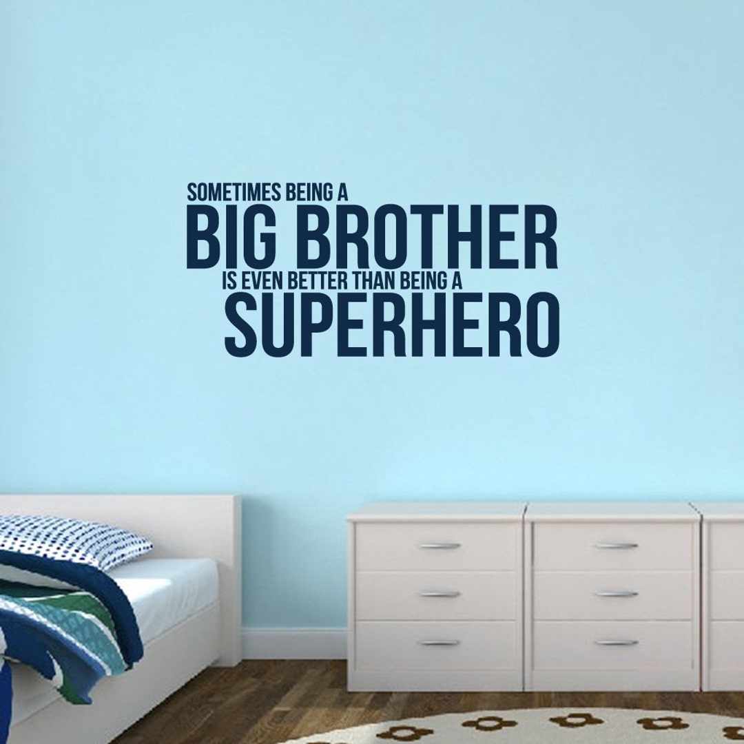 Big Brother Wall Decal Decorative Art Decor Sticker for - Etsy