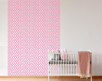 Arch Pattern Wall Decal: Abstract Rainbow Mural Sticker