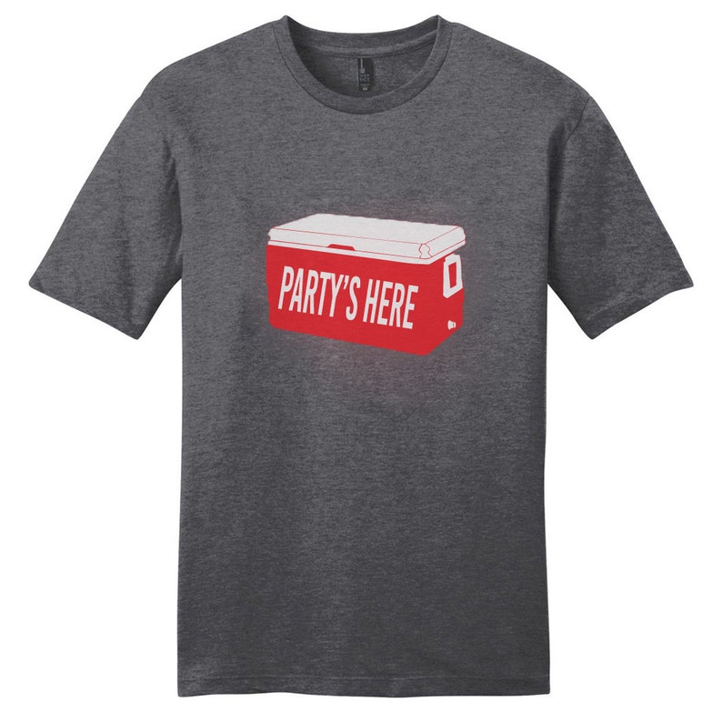 Party's Here Cooler Tshirt Funny Tshirt Party Tshirt Etsy Canada
