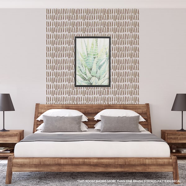 Wall Decal Brush Strokes Etsy
