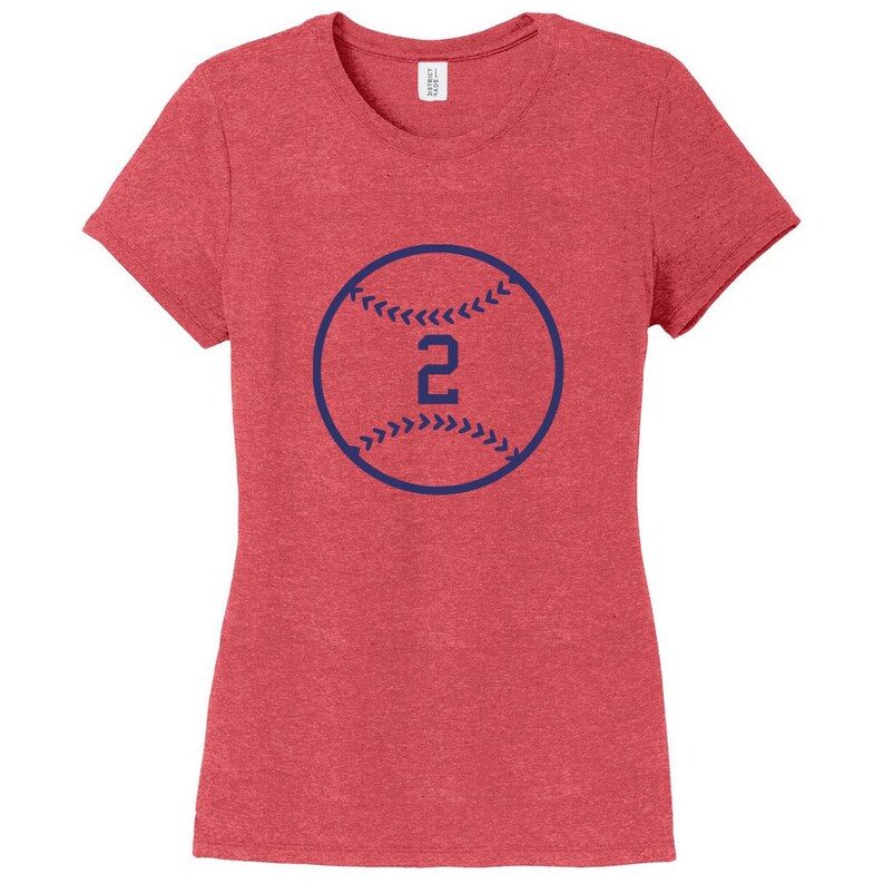 Custom Baseball Number Tshirt Women's Sports Etsy
