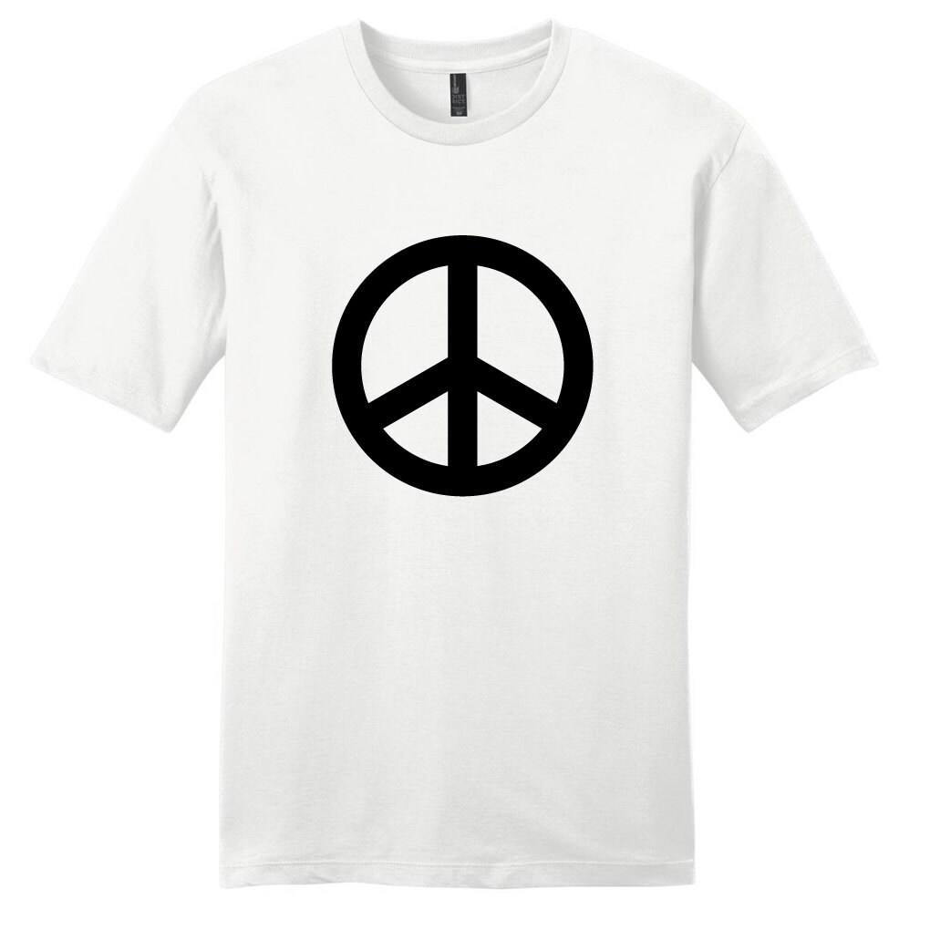 Peace sign tee shirt Clearance