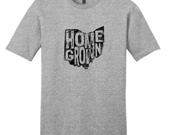 Homegrown - Ohio T-Shirt / Unisex Ohio Raised Adult Shirt