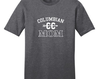 Custom Cross Country Mom Women's Fitted T-Shirt, Personalized Sports T-Shirt, Mom of Runner Shirt, Team Mom Shirts