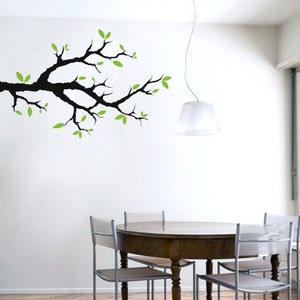 3D wall sticker autumn tree, leaves, sun, gold - Wall Decal M1163