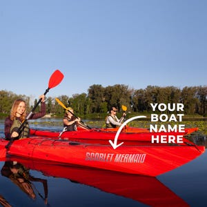 Custom Boat Name Decal image 2