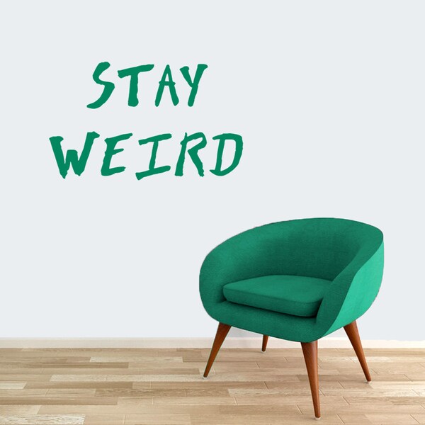 Weird Wall Decal - Etsy