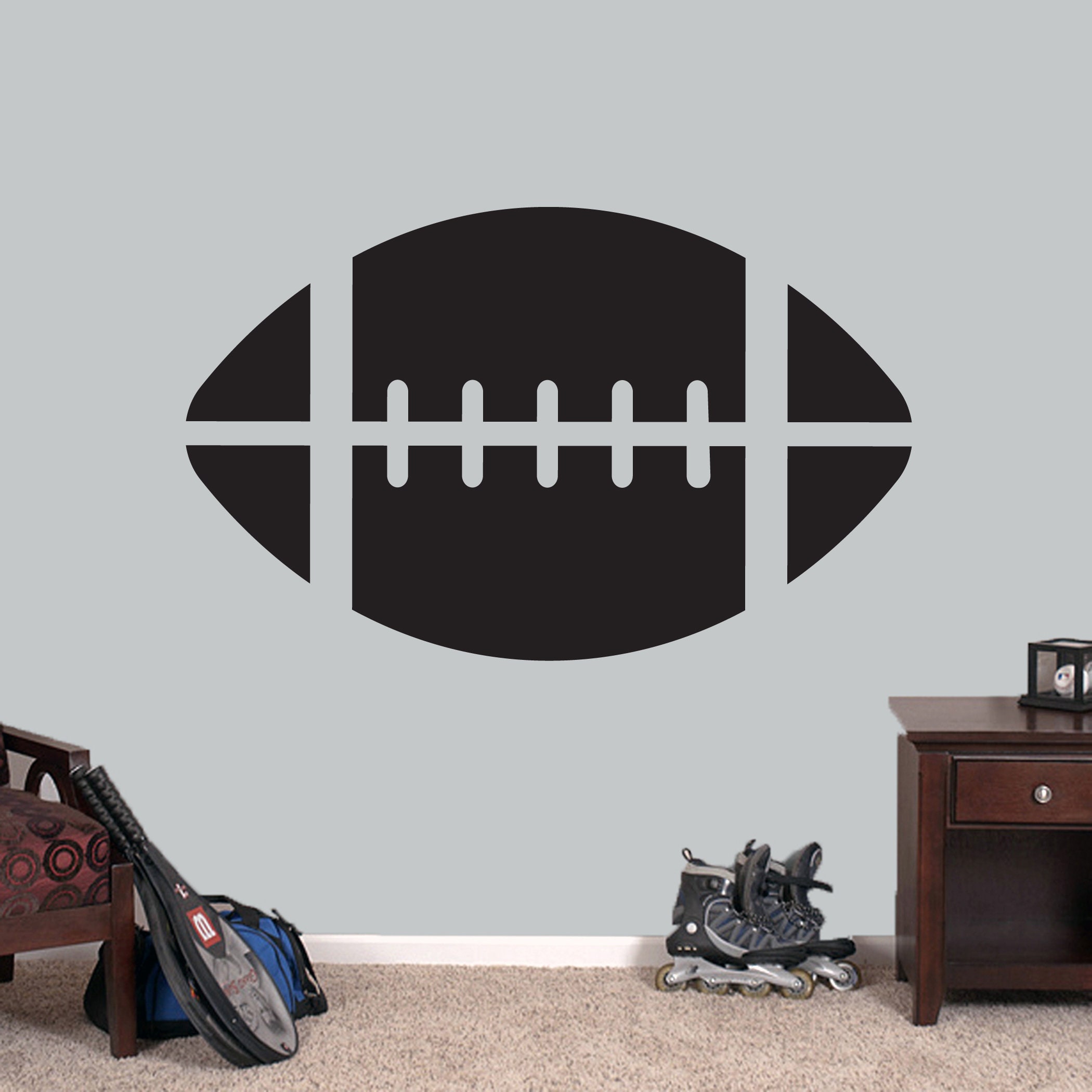 Football Wall Decal Decorative Art Decor Sticker For Nursery Etsy