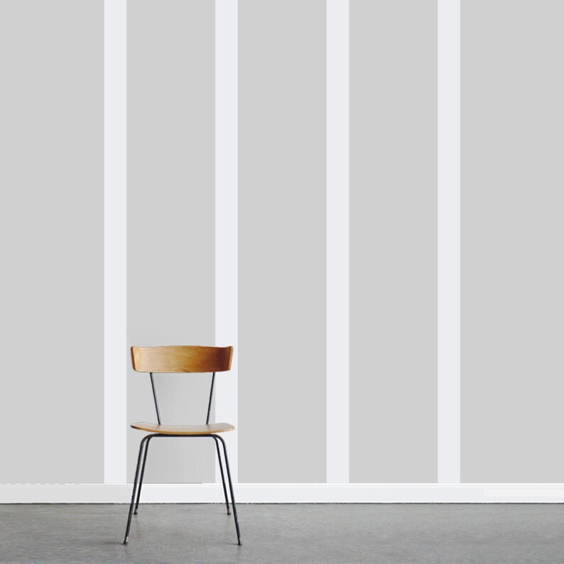 Stripes Wall Decals Set Stripe Lines Wall Mural Stickers Etsy