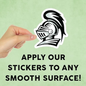 Knight Mini Sticker Decal for Tumbler / Device / Laptop / iPad / Water Bottle / Indoor / Outdoor