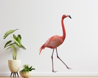 Flamingo Printed Peel & Stick Wall Decal