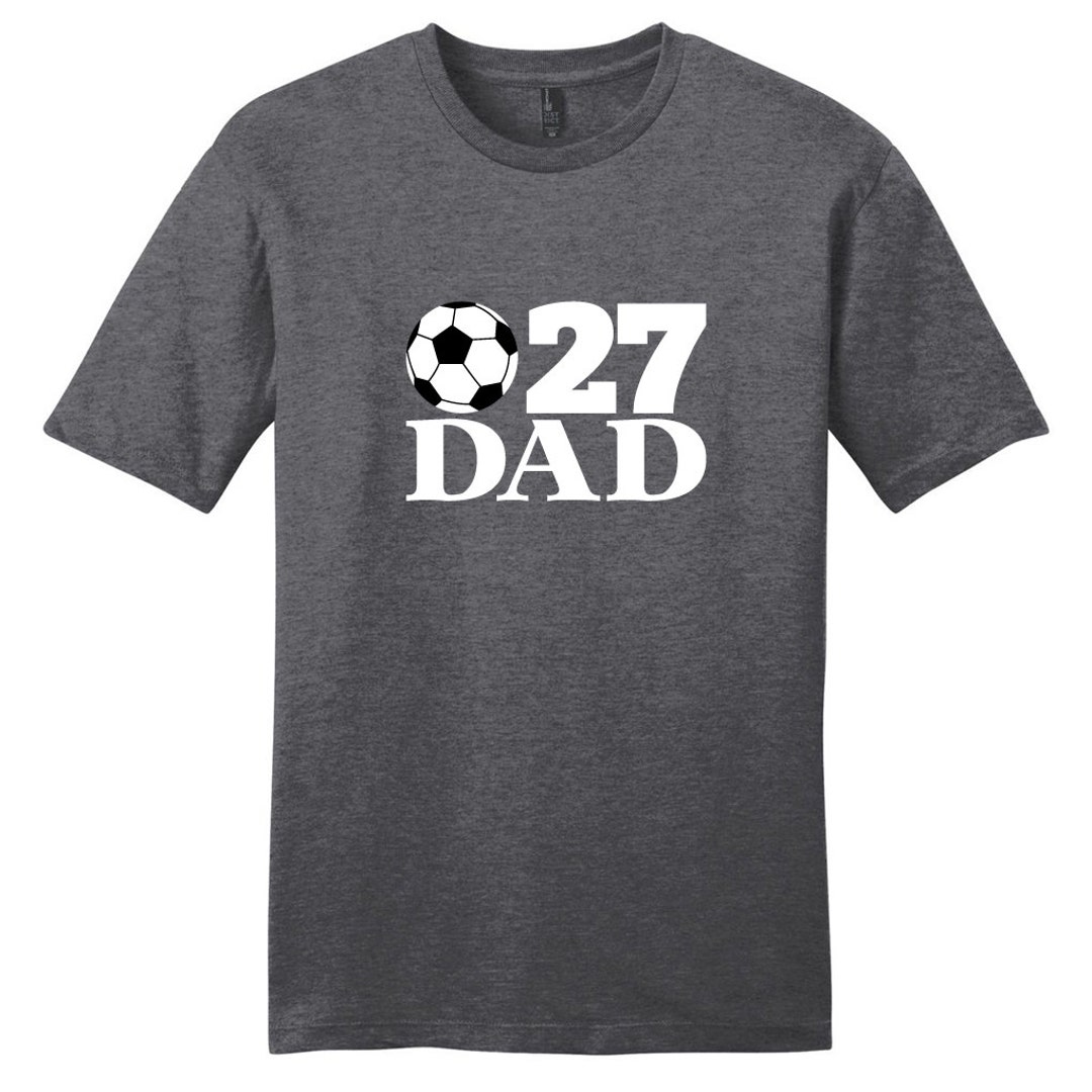 Custom Soccer Dad Unisex Tshirt, Men's Personalized Sports Tshirt