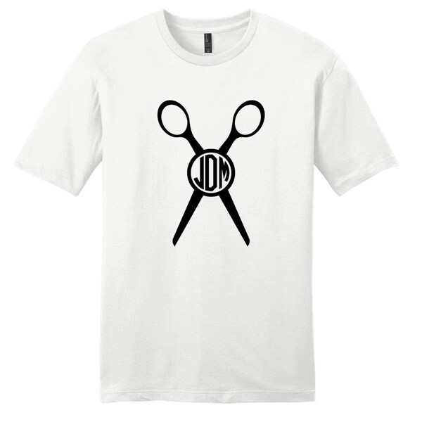 Scissor Monogram Etsy