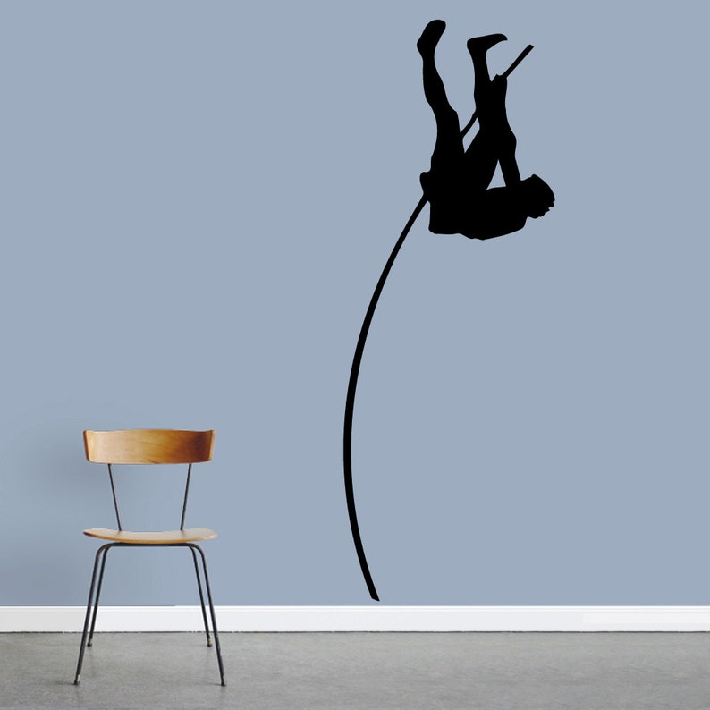 Sports Wall Decals Pole Vault
