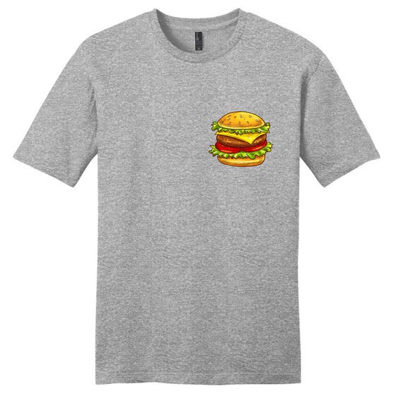 Cheeseburger Pocket Print T-shirt Funny Junk Food Shirts - Etsy Australia Cheeseburger Pocket Print T-shirt Funny Junk Food Shirts - Etsy Australia