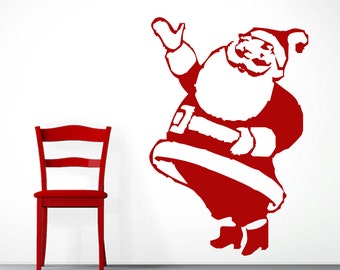 Santa Claus - Seasonal Christmas Wall Decals