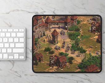 Age of Empires II Gaming Mouse Pad | AOE Strategy Desktop Mat